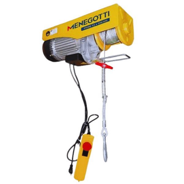 Guincho talha el�trica 300 / 600 kg eleva��o at� 12 metros Prime V2