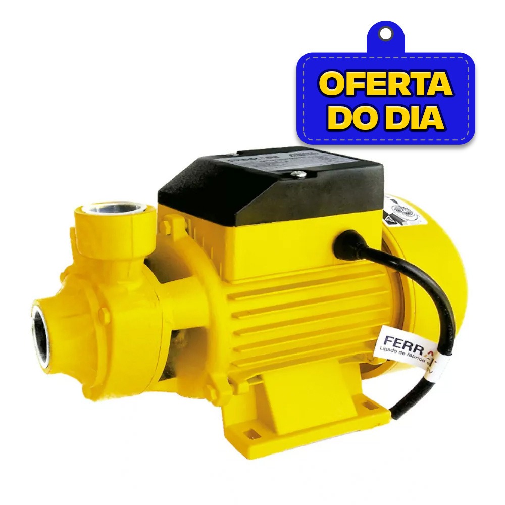 Motobomba perif�rica 1/2 cv monof�sica