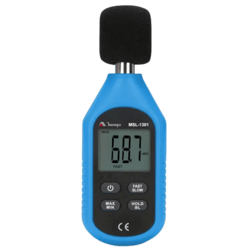 Decibelimetro digital mini com medi��o 30 a 130 dB - MSL-1301
