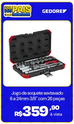 Dia dos Pais 2026 - Gedore