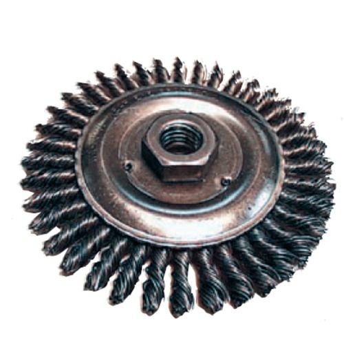 Escova de a�o circular torcida 150 mm