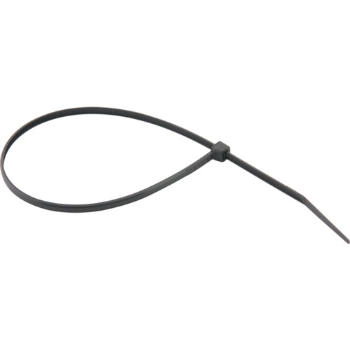 Abraçadeira de nylon preta 2,5 x 200 mm com 100 peças Abraçadeira de nylon preta 2,5 x 200 mm com 100 peças