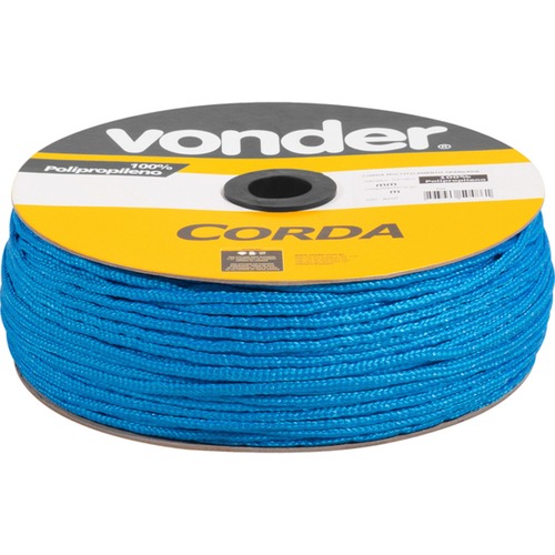 Corda multifilamento tran�ada 6 mm com rolo de 165 metros