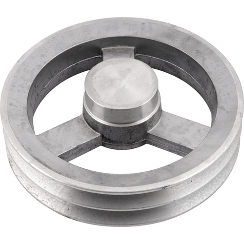 Polia de alumínio 2 canais B - 200 mm Polia de alumínio 2 canais B - 200 mm