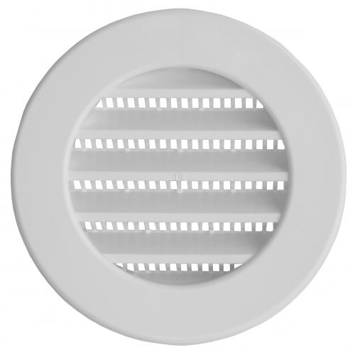 Grade de ventila��o pl�stica para duto de 100 mm