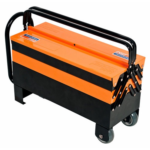 Caixa de ferramentas profissional com rodas 65 pe�as - Cargobox