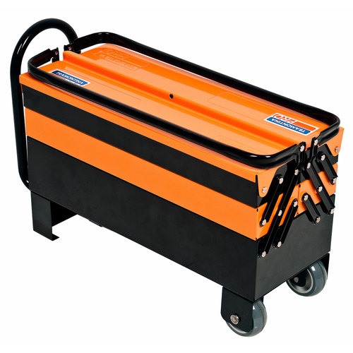 Caixa de ferramentas profissional com rodas 65 pe�as - Cargobox