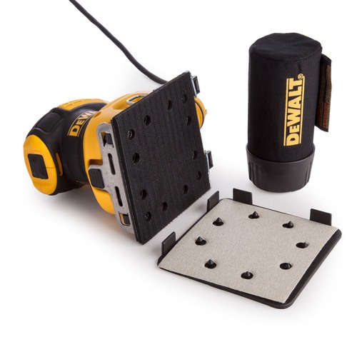 Lixadeira orbital 230 watts 112 x 112 mm com coletor de p� - DWE6411  110V
