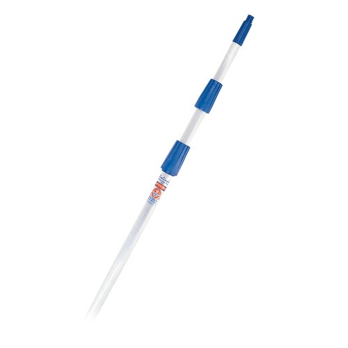 Extensão telescópica de alumínio com altura 2,5 a 7,5 m para limpeza de vidros - EX750 Extensão telescópica de alumínio com altura 2,5 a 7,5 m para limpeza de vidros - EX750