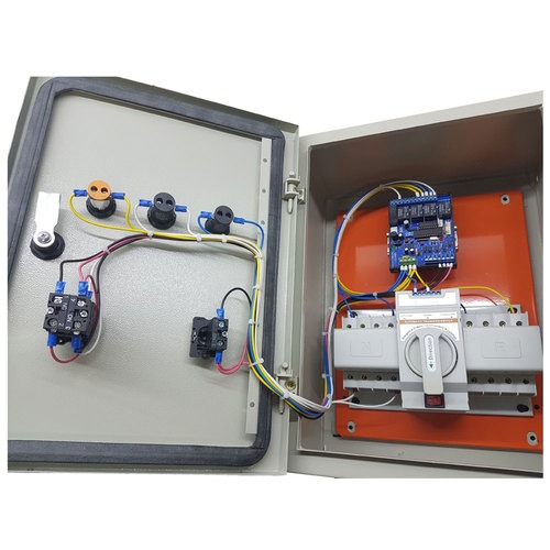 Painel ATS para gerador de energia monof�sico e trif�sico 70A