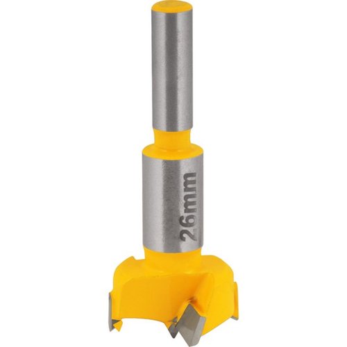 Fresa para dobradiça tipo caneco com dentes de vídea 26 mm Fresa para dobradiça tipo caneco com dentes de vídea 26 mm