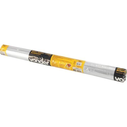Manta t�rmica em alum�nio com 2 face 50 m�