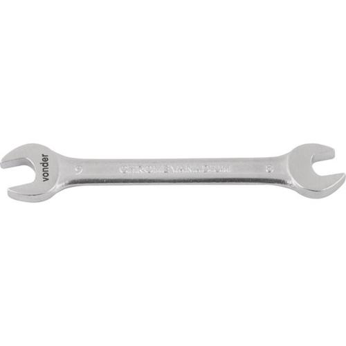 Chave fixa 8 mm x 9 mm a�o cromo van�dio