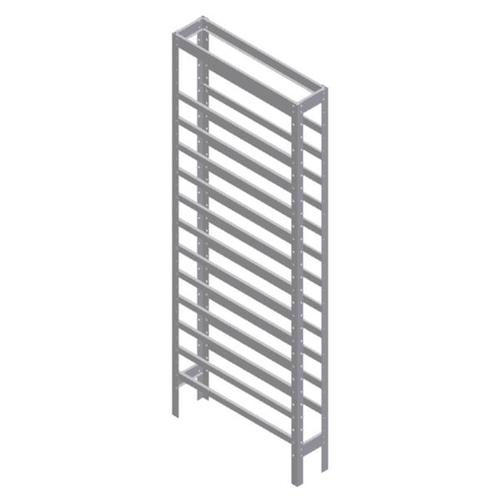 Estante met�lica para 60 gavetas n� 3 - EM60/3