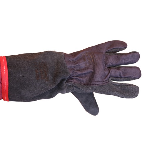 Luva de raspa soldador 15 cm com refor�o - RLL-LS15