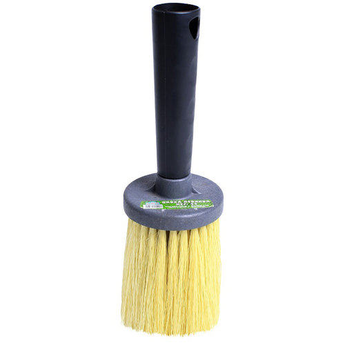 Broxa redonda pl�stica 7.5 x 9.5 cm