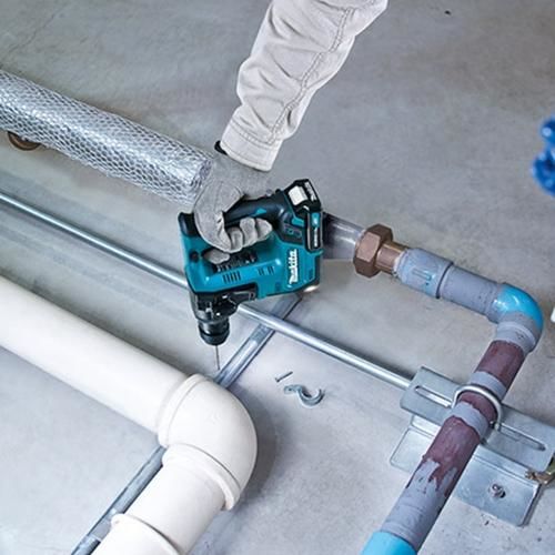 Martelete Perfurador a bateria 12V 1 joule SDS Plus com 2 baterias - HR140DSAJ  110V/220V