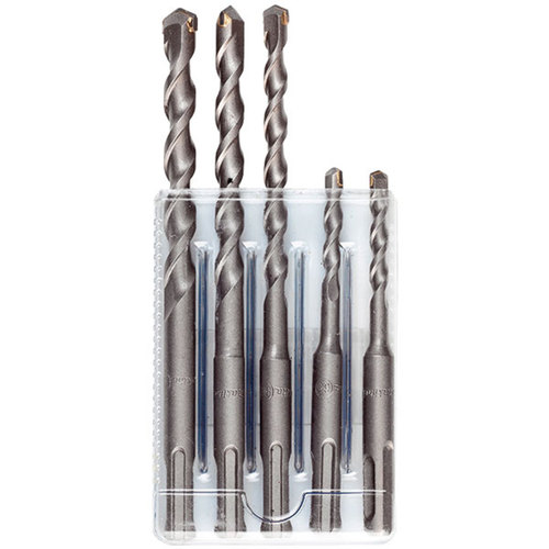Jogo de brocas para concreto 6 a 10 mm 5 pe�as SDS Plus - D-61678