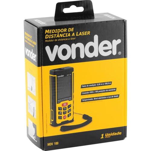 Trena a laser com leitura at� 100 metros - MDV100