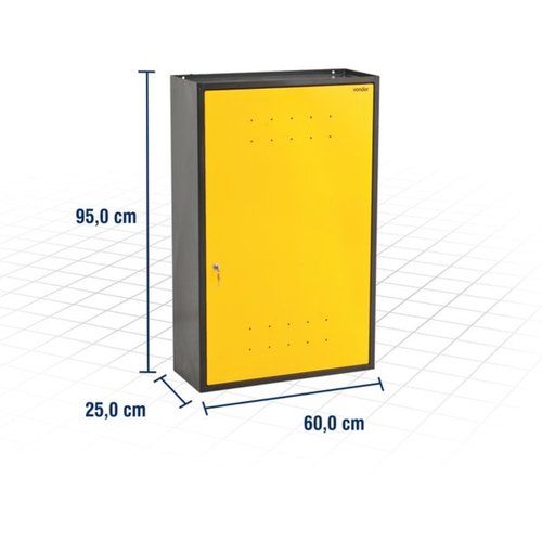 Armário de parede para ferramentas com 1 gaveta Armário de parede para ferramentas com 1 gaveta