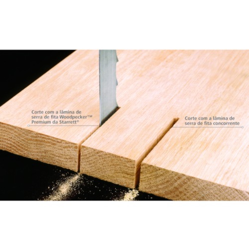 Lâmina para serra de fita S2510 2,24 m 4 dentes - Woodpecker Premium Lâmina para serra de fita S2510 2,24 m 4 dentes - Woodpecker Premium
