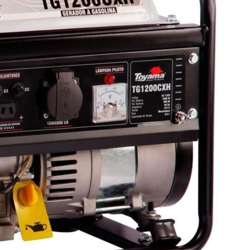 Gerador de energia 1,0 kva a gasolina partida manual monof�sico- TG1200CXH  220V