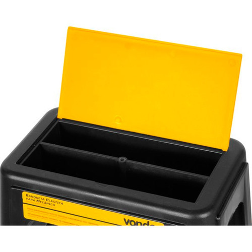 Banqueta para mec�nico com bandeja porta ferramentas 