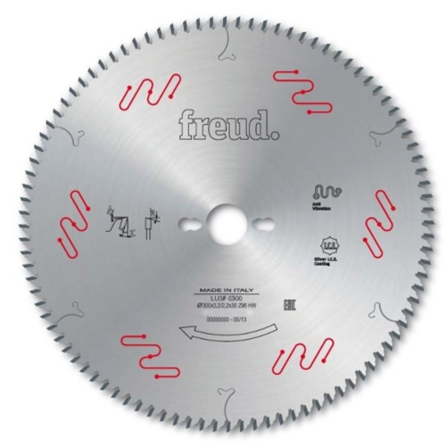 Disco de serra para madeira 300 x 30 mm com 96 dentes - LU3F 0300
