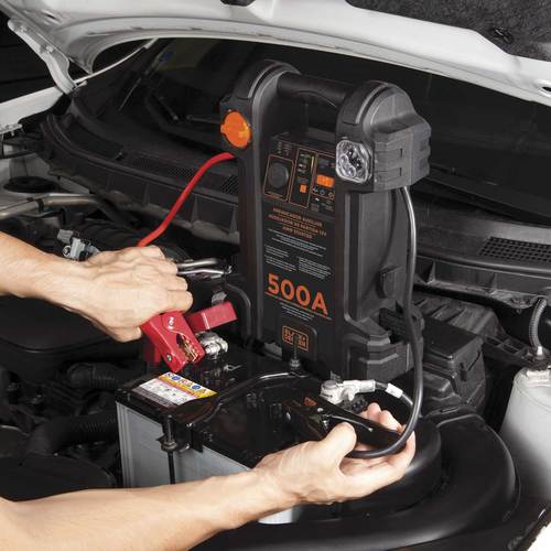 Auxiliar de partida 500 amperes 12 volts - JS500S  110V/220V