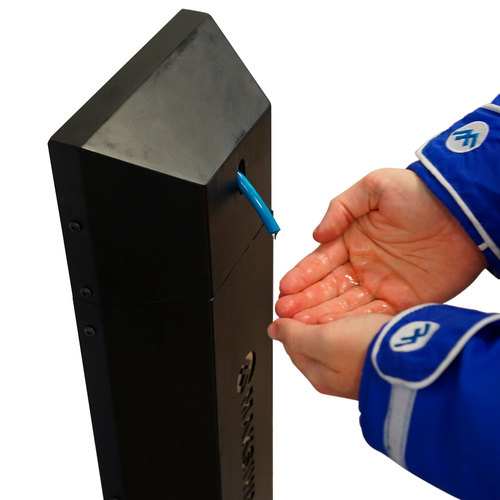 Dispenser para �lcool em gel acionamento no pedal - Maksigel