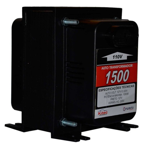 Transformador de voltagem para pot�ncia at� 1050 watts - ATK1500VAPT  110V/220V