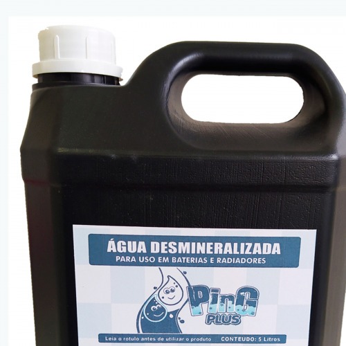 �gua desmineralizada para bateria 5 litros - AB5L