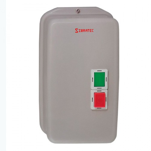 Chave de partida direta met�lica 10 HP monof�sico ou 15 HP trif�sico 220V - QCX2-5030