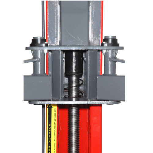 Elevador automotivo 2,5T lubrificação a óleo trifásico vermelho - EF2500 Elevador automotivo 2,5T lubrificação a óleo trifásico vermelho - EF2500