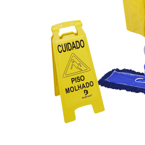 Kit para limpeza profissional n� 3 amarelo - NYKT03