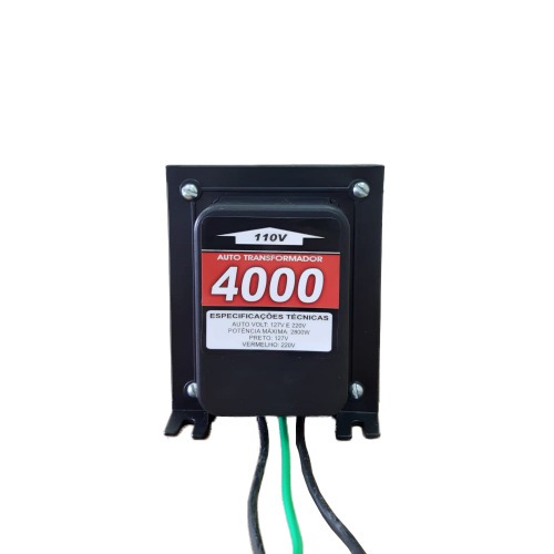 Transformador de voltagem para pot�ncia at� 2800 watts - ATK4000VAPT���  110V/220V
