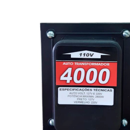 Transformador de voltagem para pot�ncia at� 2800 watts - ATK4000VAPT���  110V/220V