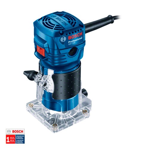 Tupia manual 550 watts com pin�a de 6 mm e 1/4