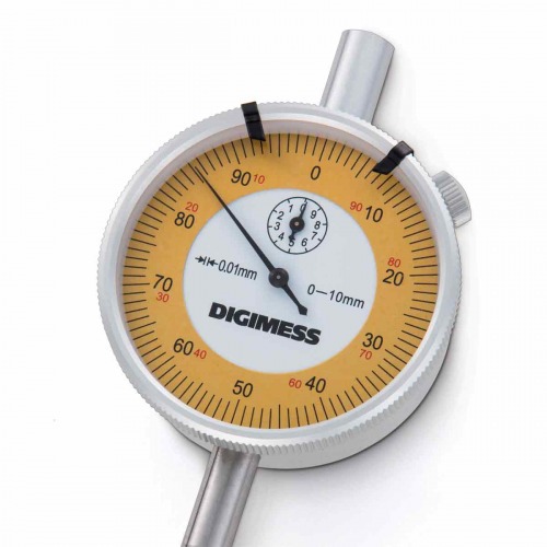 Relógio comparador capacidade de 0-10 mm leitura de 0,01 mm - 121.304 BASIC Relógio comparador capacidade de 0-10 mm leitura de 0,01 mm - 121.304 BASIC