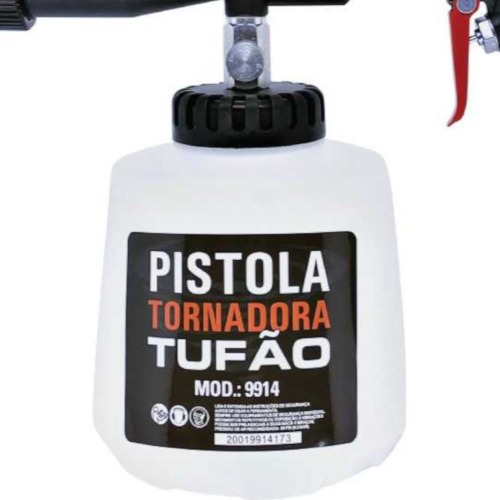 Pistola tornador pneumática 1L para limpeza - SGT-9914 Pistola tornador pneumática 1L para limpeza - SGT-9914