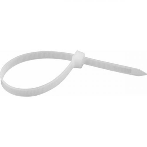 Abra�adeira de nylon 1000 x 9mm branca com 10 pe�as 