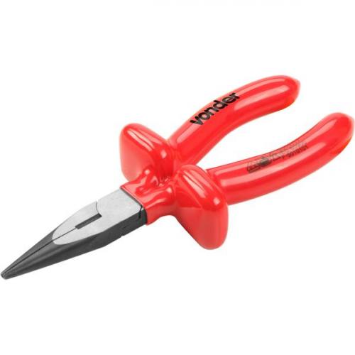 Alicate bico meia cana reto isolado 8