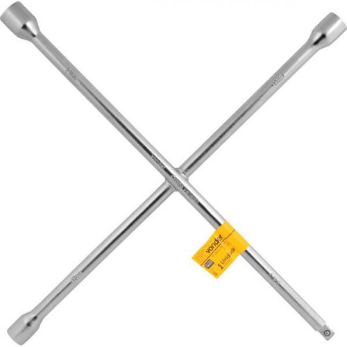 Chave de roda tipo cruz com adaptador para soquete 17 x 19 x 21 x ½ Chave de roda tipo cruz com adaptador para soquete 17 x 19 x 21 x ½