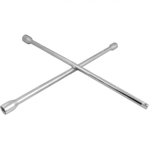 Chave de roda tipo cruz com adaptador para soquete 17 x 19 x 21 x ½ Chave de roda tipo cruz com adaptador para soquete 17 x 19 x 21 x ½