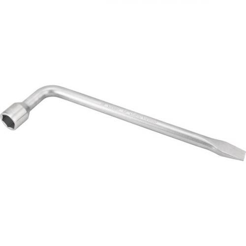 Chave de roda tipo L com esp�tula 17 mm em a�o cromo van�dio - 3697100017