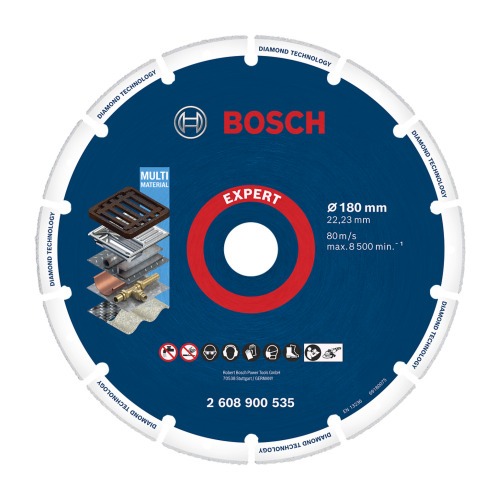 Disco diamantado segmentado 180 mm para metal - X-LOCK