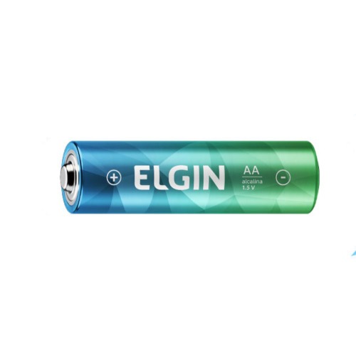 Pilha alcalina pequena AA com 2 unidades 