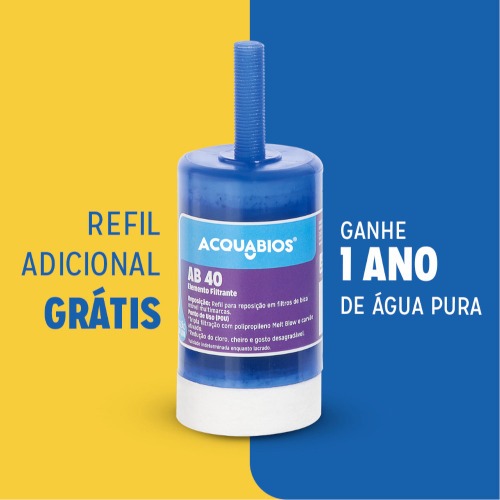 Torneira com filtro purificador de bancada - New