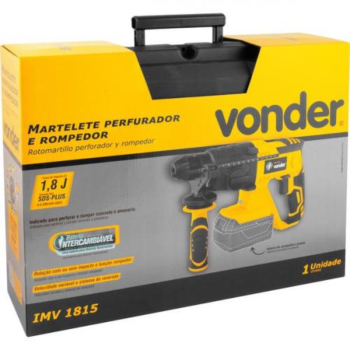 Martelete Perfurador Rompedor bateria intercambi�vel 18V S/ Bateria - IMV 1815