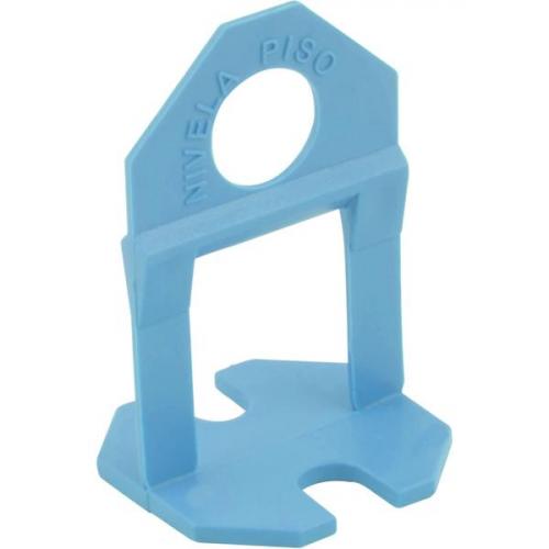 Espa�ador e nivelador para piso 5,0 mm azul com 100 pe�as